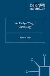 Book cover of An Evelyn Waugh Chronology by N. Page