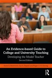 Book cover of An Evidence-based Guide to College and University Teaching (2nd ed.) by Aaron S. Richmond