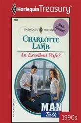 Book cover of AN EXCELLENT WIFE? by Charlotte Lamb