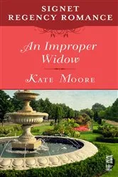 Book cover of An Improper Widow by Kate Moore