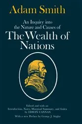 Book cover of An Inquiry into the Nature and Causes of the Wealth of Nations by Adam Smith