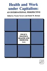 Book cover of An International Perspective by Vicente Navarro