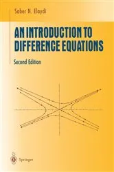 Book cover of An Introduction to Difference Equations (2nd ed.) by Saber N. Elaydi