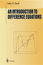 Book cover of An Introduction to Difference Equations by Unknown