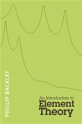 Book cover of An Introduction to Element Theory by Phillip Backley