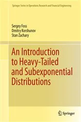 Book cover of An Introduction to Heavy-Tailed and Subexponential Distributions by Sergey Foss