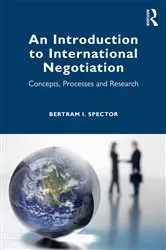 Book cover of An Introduction to International Negotiation by Bertram I. Spector