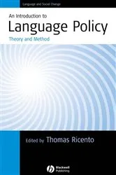 Book cover of An Introduction to Language Policy by Unknown