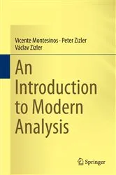 Book cover of An Introduction to Modern Analysis by Vicente Montesinos