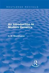 Book cover of An Introduction to Modern Genetics by C. H. Waddington
