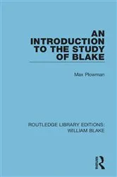 Book cover of An Introduction to the Study of Blake by Max Plowman
