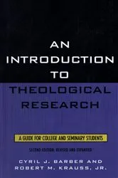 Book cover of An Introduction To Theological Research (2nd ed.) by Unknown