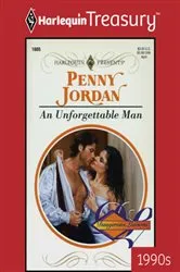Book cover of AN UNFORGETTABLE MAN by Penny Jordan