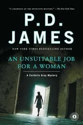 Book cover of An Unsuitable Job for a Woman by P.D. James