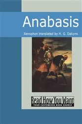 Book cover of Anabasis by Xenophon