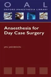Book cover of Anaesthesia for Day Case Surgery by Jan Jakobsson