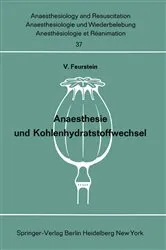 Book cover of Anaesthesie und Kohlenhydratstoffwechsel by V. Feurstein