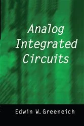 Book cover of Analog Integrated Circuits by Edwin W. Greeneich