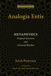 Book cover of Analogia Entis: Metaphysics by Erich Przywara