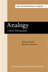 Book cover of Analogy by Unknown