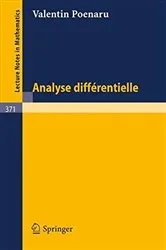 Book cover of Analyse differentielle by V. Poenaru