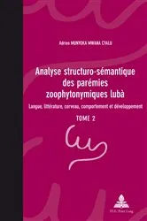 Book cover of Analyse structuro-sémantique des parémies zoophytonymiques lubà by Kabuta Ngo Semzara