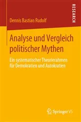 Book cover of Analyse und Vergleich politischer Mythen by Dennis Bastian Rudolf