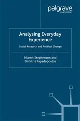 Book cover of Analysing Everyday Experience by N. Stephenson