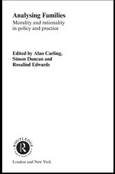 Book cover of Analysing Families by Alan Carling