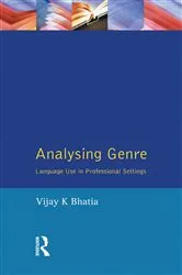 Book cover of Analysing Genre by V. K. Bhatia