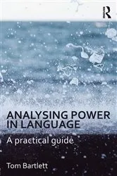 Book cover of Analysing Power in Language by Tom Bartlett
