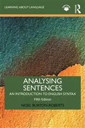 Book cover of Analysing Sentences (5th ed.) by Noel Burton-Roberts