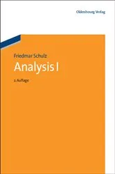 Book cover of Analysis 1 (2nd ed.) by Friedmar Schulz