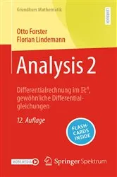Book cover of Analysis 2 (12th ed.) by Otto Forster