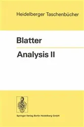 Book cover of Analysis 2 by C. Blatter