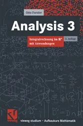 Book cover of Analysis 3 (3rd ed.) by Otto Forster