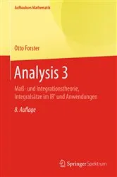 Book cover of Analysis 3 (8th ed.) by Otto Forster