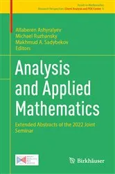 Book cover of Analysis and Applied Mathematics by Allaberen Ashyralyev