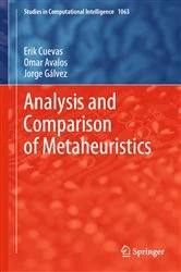 Book cover of Analysis and Comparison of Metaheuristics by Erik Cuevas