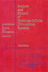 Book cover of Analysis and Control of Nonlinear Infinite Dimensional Systems by Barbu