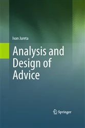 Book cover of Analysis and Design of Advice by Ivan Jureta