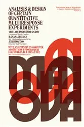 Book cover of Analysis and Design of Certain Quantitative Multiresponse Experiments by S. N. Roy