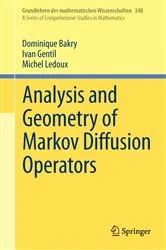 Book cover of Analysis and Geometry of Markov Diffusion Operators by Unknown