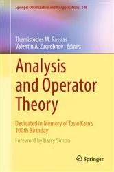Book cover of Analysis and Operator Theory by Unknown