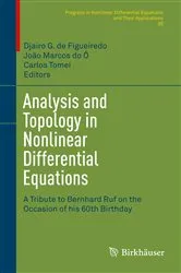 Book cover of Analysis and Topology in Nonlinear Differential Equations by Djairo G de Figueiredo