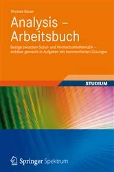 Book cover of Analysis - Arbeitsbuch by Unknown