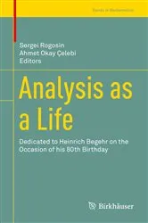 Book cover of Analysis as a Life by Sergei Rogosin