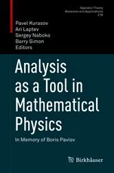 Book cover of Analysis as a Tool in Mathematical Physics by Pavel Kurasov