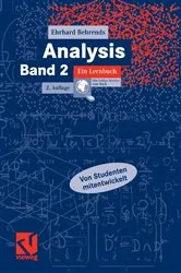 Book cover of Analysis Band 2 (2nd ed.) by Ehrhard Behrends