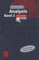Book cover of Analysis Band 2 by Ehrhard Behrends